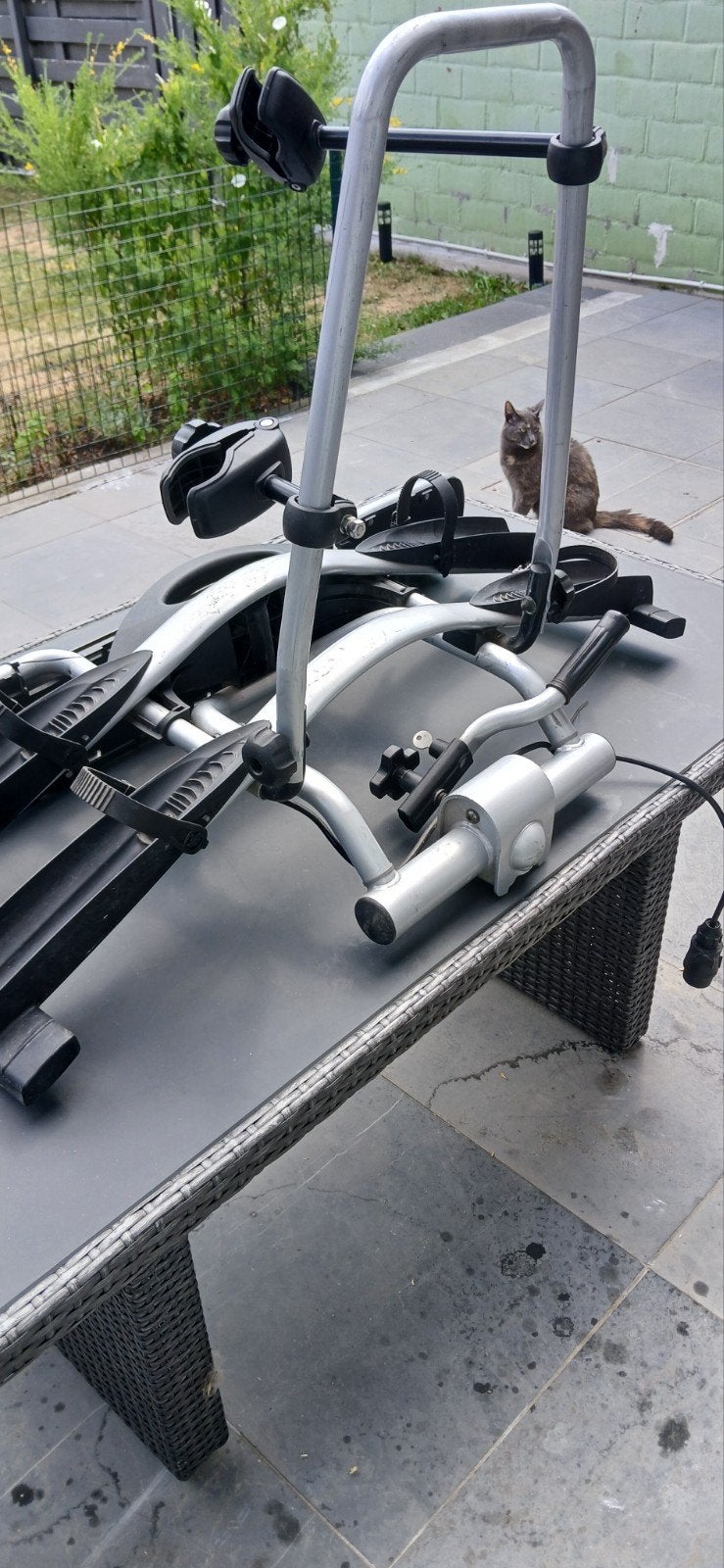 Fietsdrager Thule, Ophalen