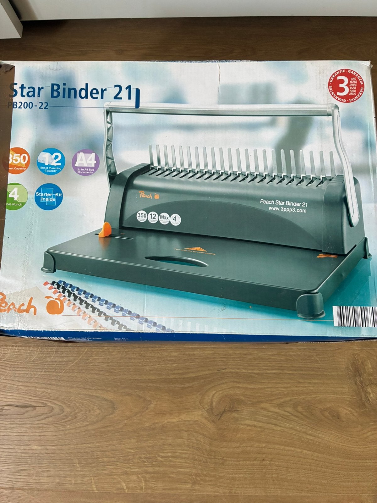 Bindmachine, Diversen, Bureau-accessoires, Ophalen, Zo goed als nieuw