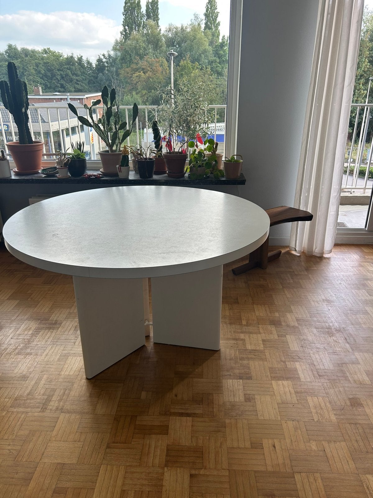 Ronde tafel, 100 à 150 cm, Quatre personnes, Rond, 100 à 150 cm