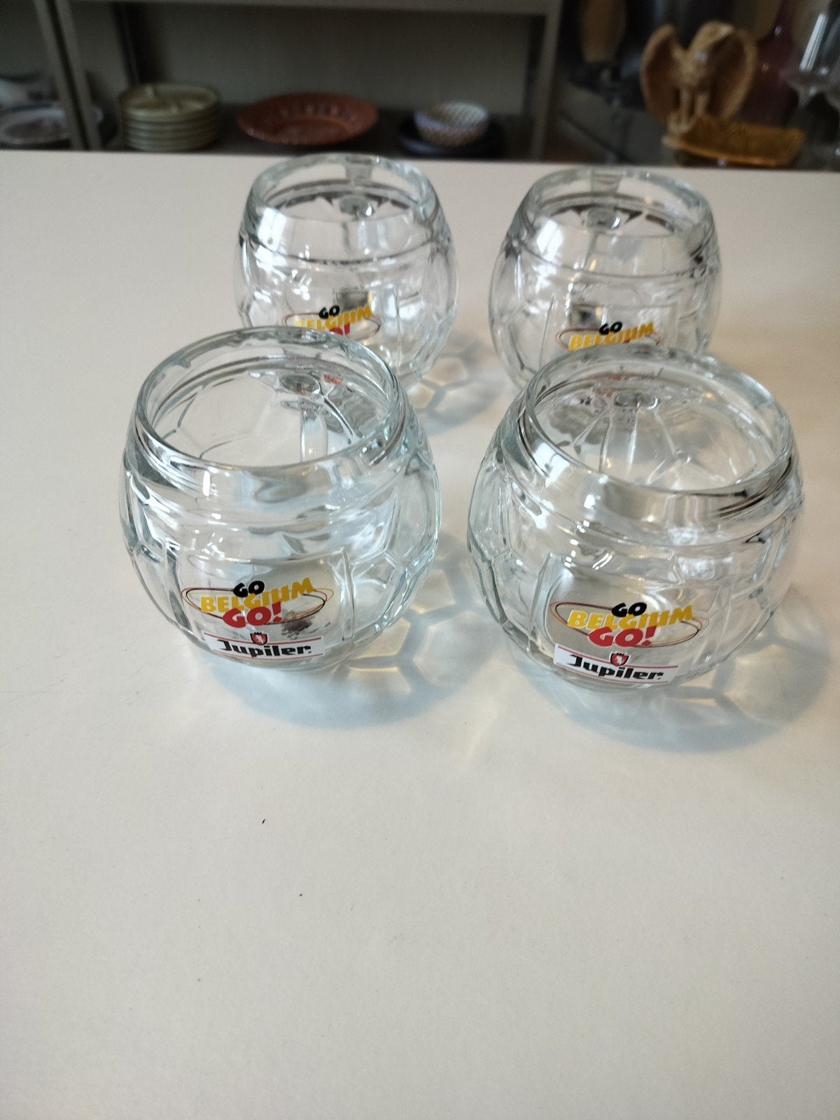 verres à bière, Ophalen