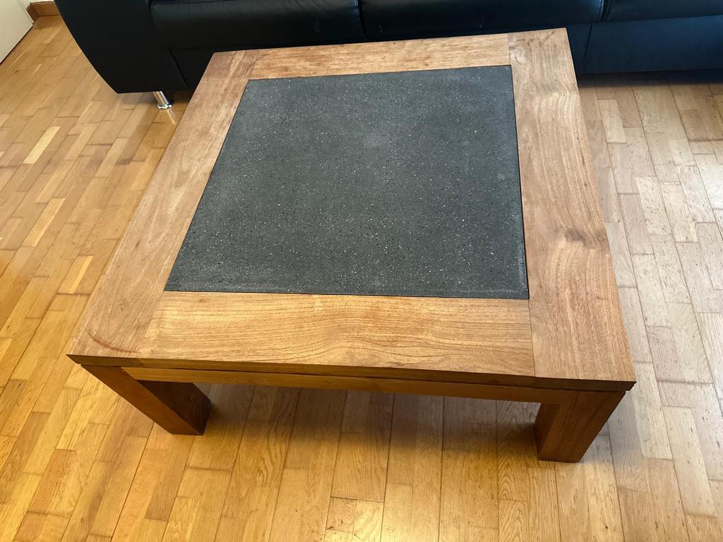 Table basse en teck, Enlèvement, Utilisé, Teck