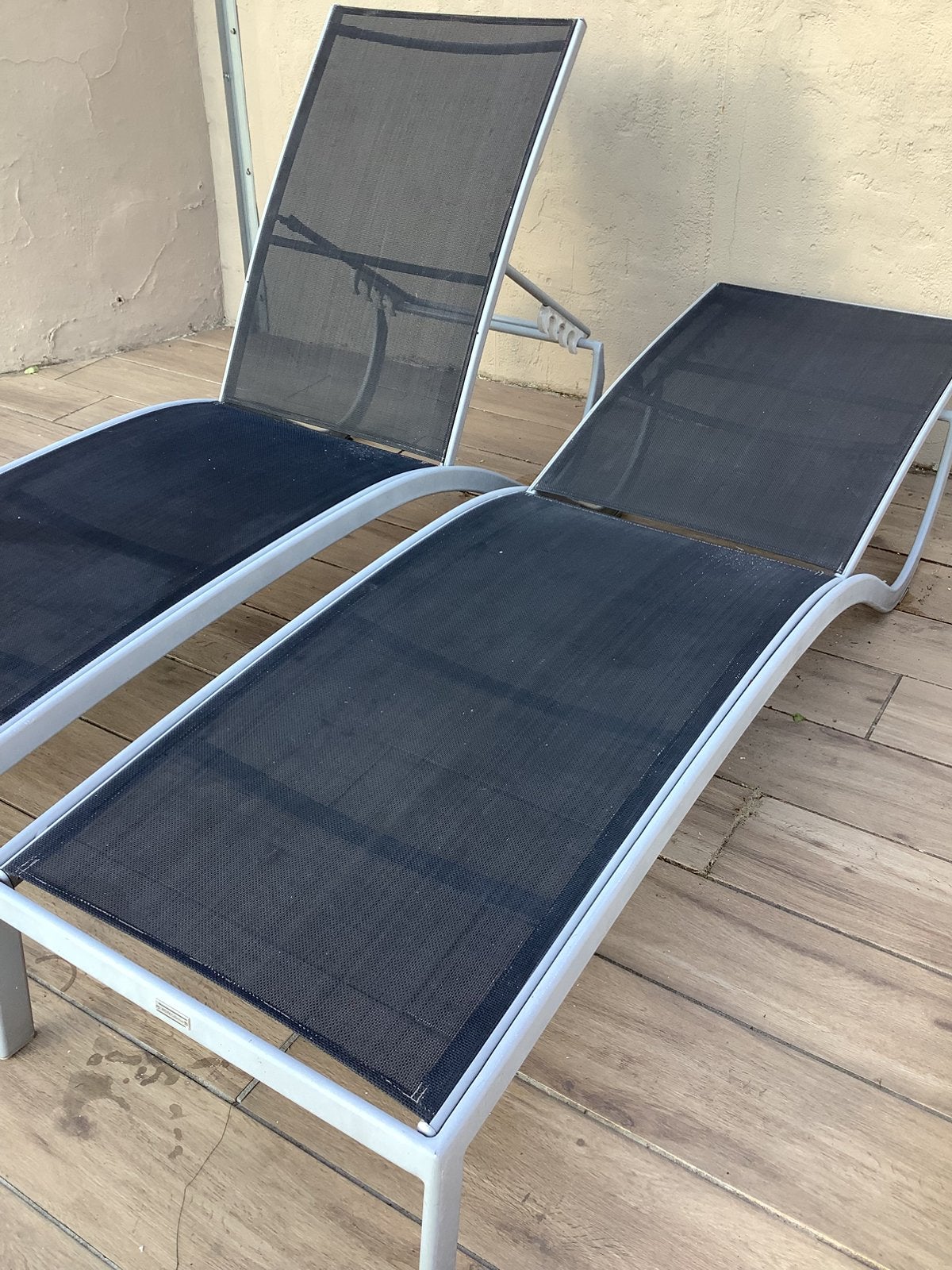 Zetel ligbed, Tuin en Terras, Ligbedden, Ophalen, Zo goed als nieuw