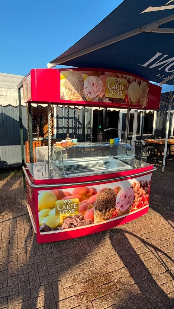 Professionele Carte d'Or IJsvitrine 530L, Zakelijke goederen, Ophalen, Gebruikt, Koelen en Vriezen