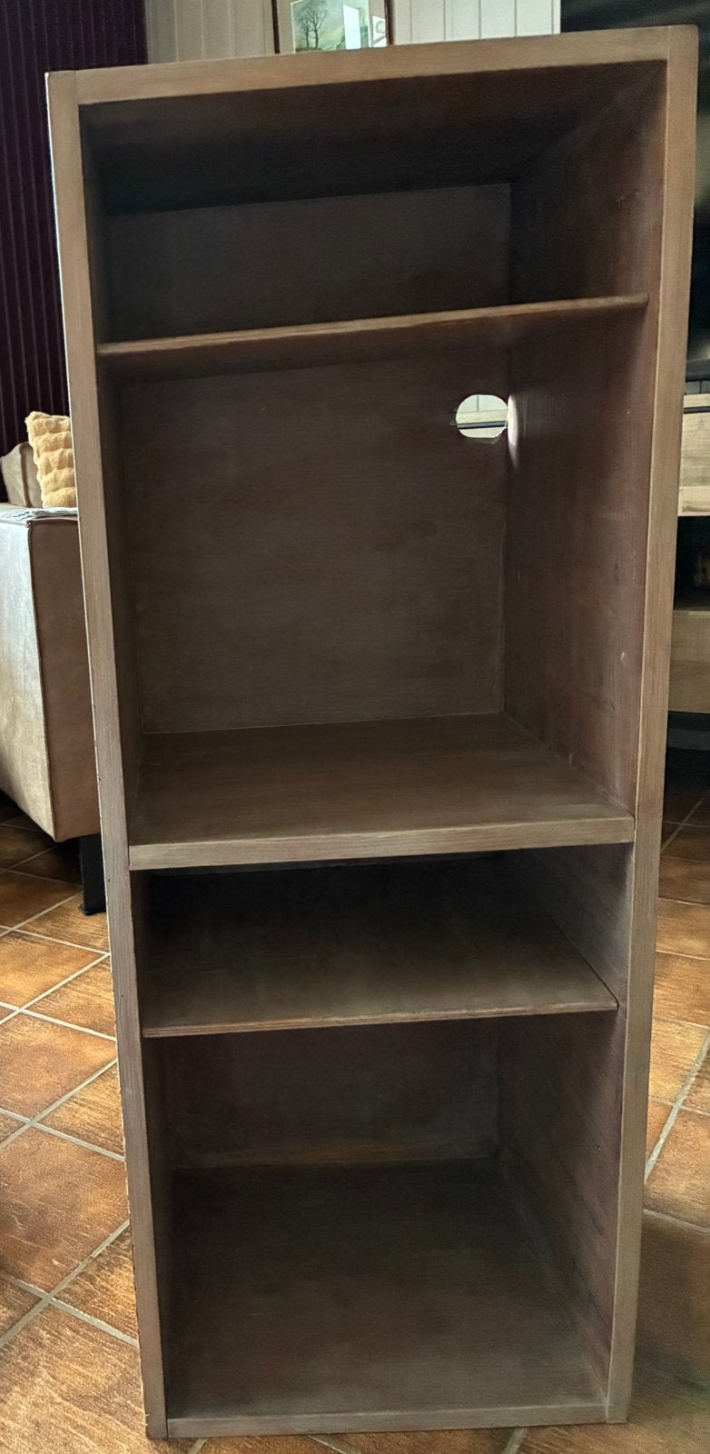 Boek/hifi kast, Huis en Inrichting, Kasten | Boekenkasten, Ophalen, Gebruikt