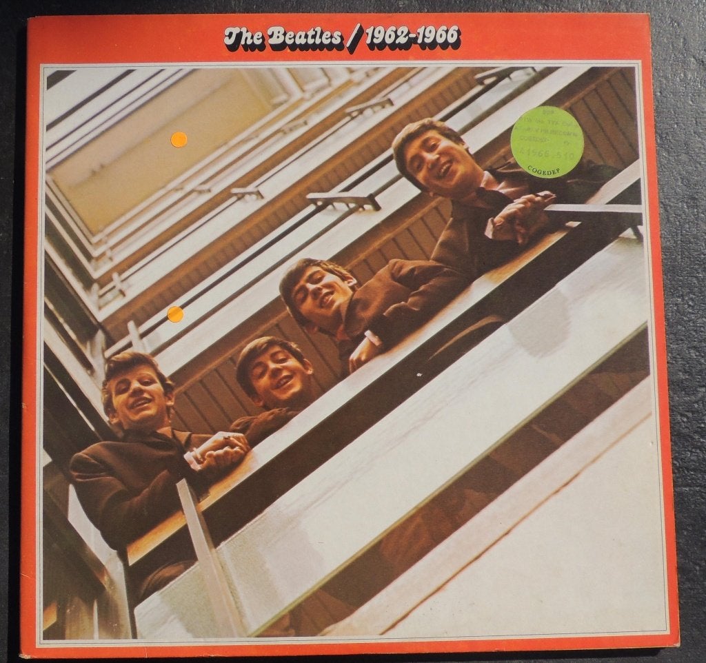 Double album rouge The BEATLES 1962-1966 EMI Gramophone 1967, 12 pouces, Pop, Comme neuf, Envoi