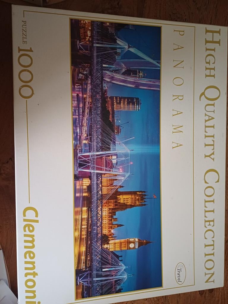 Puzzel 1000 stukken, Ophalen