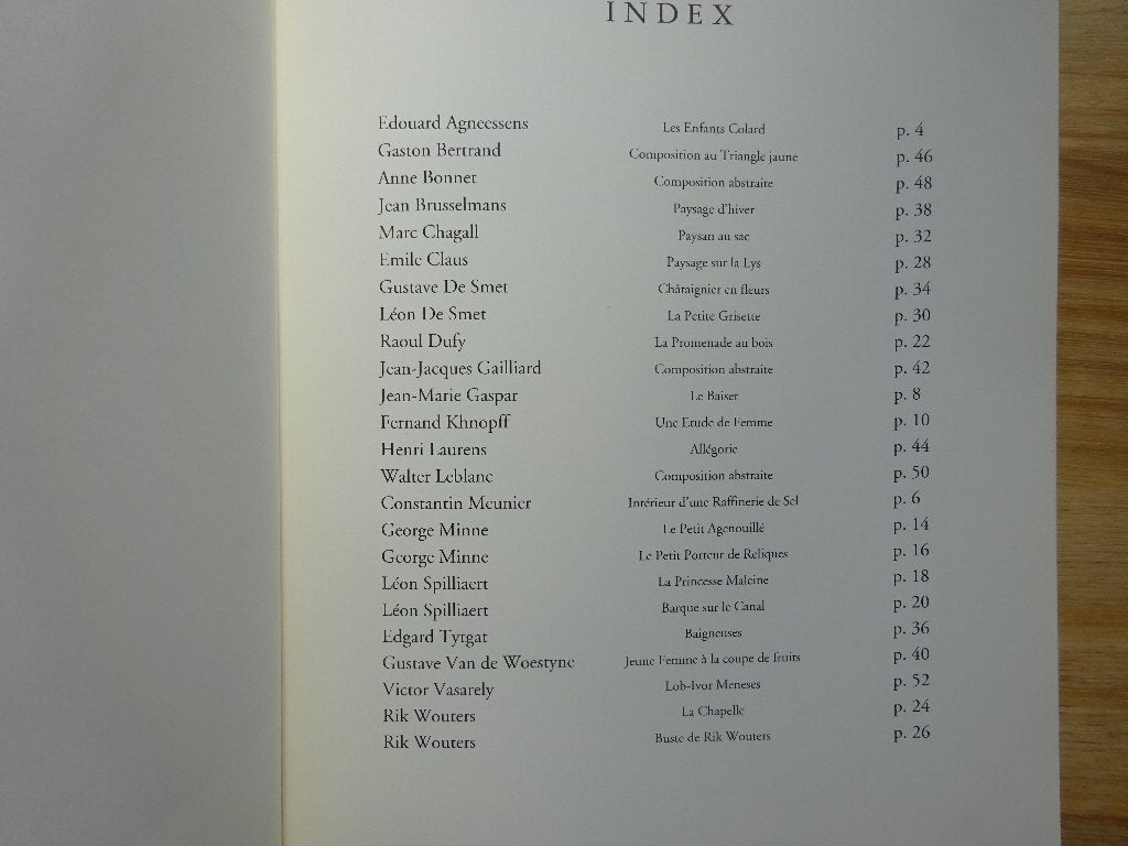 Derom 1991 Claus, Dufy, Meunier, Spilliaert, Khnopff, Bonnet, Ophalen of Verzenden, Zo goed als nieuw, Schilder- en Tekenkunst