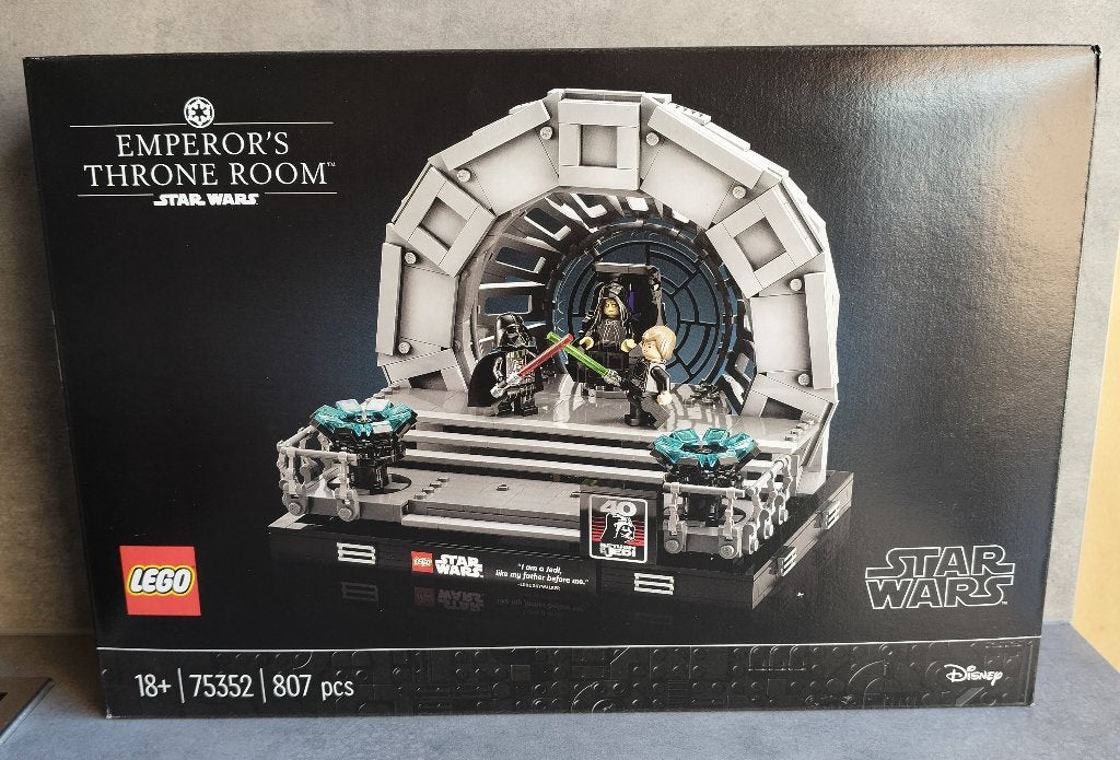 lego star wars 75352 troonzaal van de keizer diorama, Star Wars, Lego, Nieuw, Ophalen of Verzenden