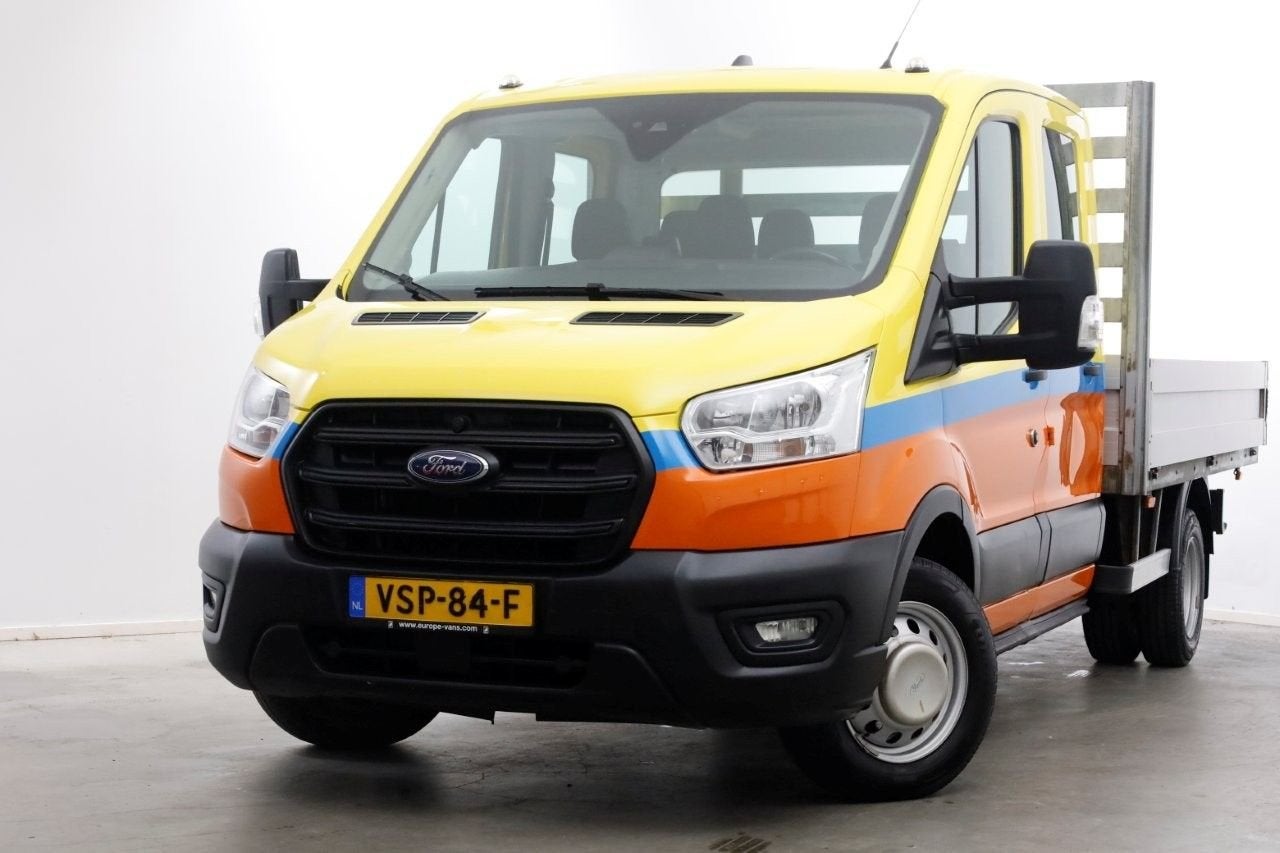 Ford Transit 350 2.0 TDCI 130pk D.C. Trend Open Laadbak Trek, 264 g/km, Entreprise, Autres couleurs, Diesel