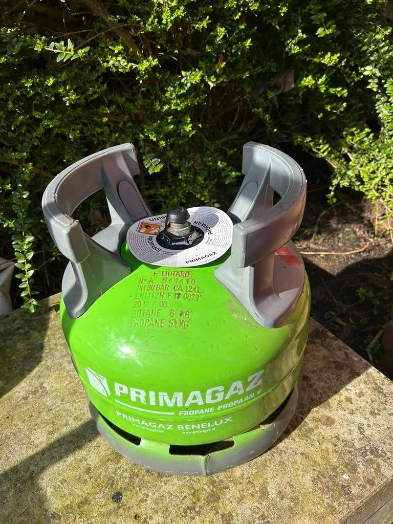 Gasfles Primagaz Twiny - leeg, Ophalen of Verzenden, Gebruikt