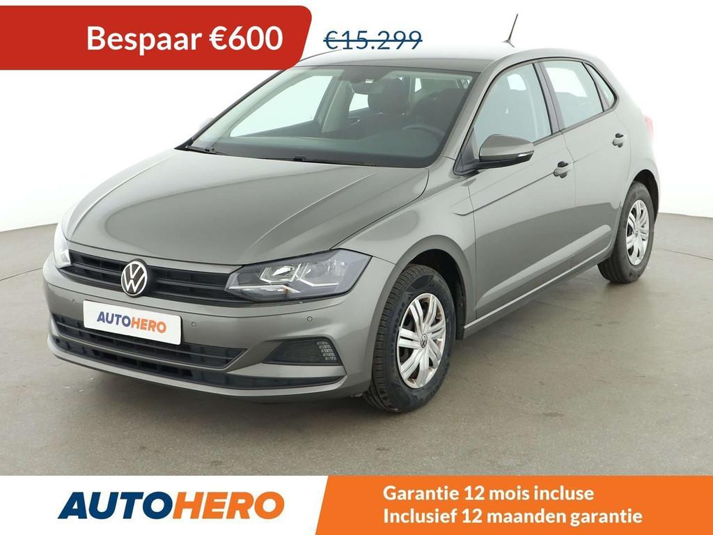 Volkswagen Polo 1.0 Trendline (bj 2021), Auto's, Voorwielaandrijving, Stof, Gebruikt, https://public.car-pass.be/vhr/d92cd0ed-8725-4320-8a82-cbef49ca8aff