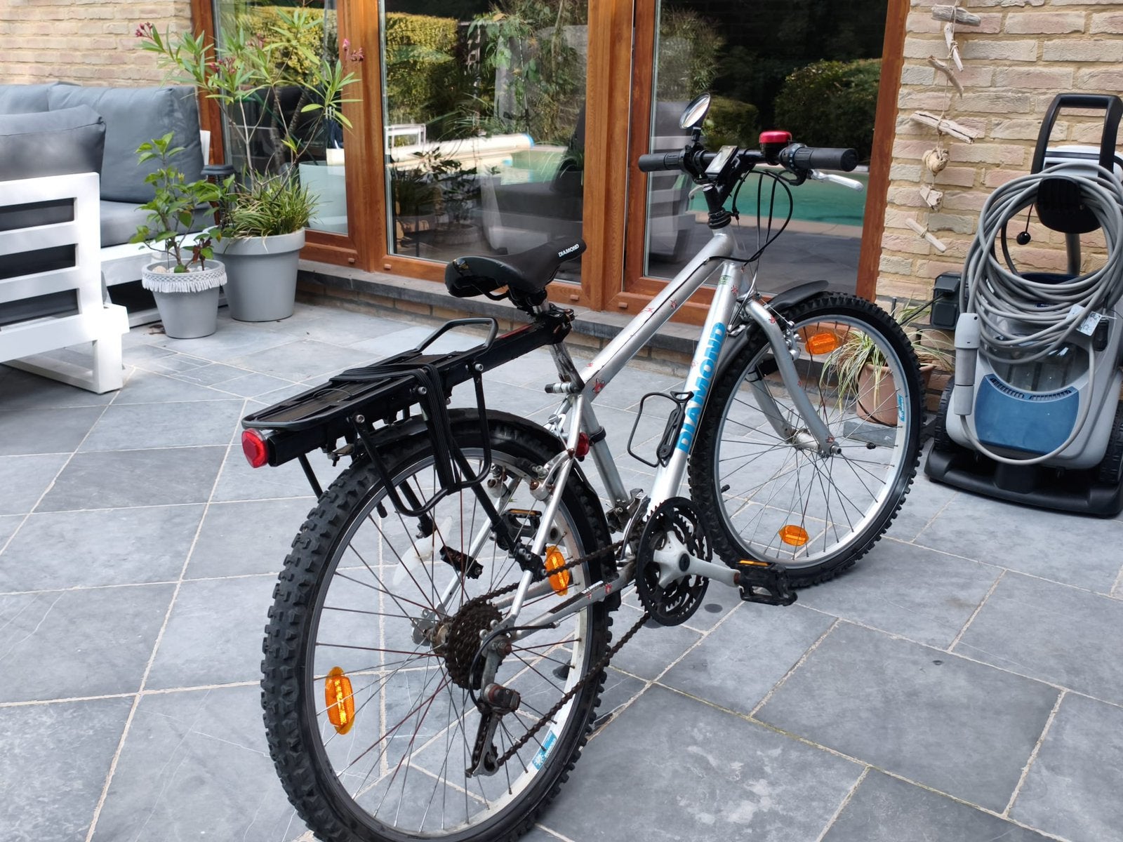 Velo VTT gris 18 vitesses, Vélos & Vélomoteurs, Vélos | Vélos pliables, Enlèvement, Utilisé