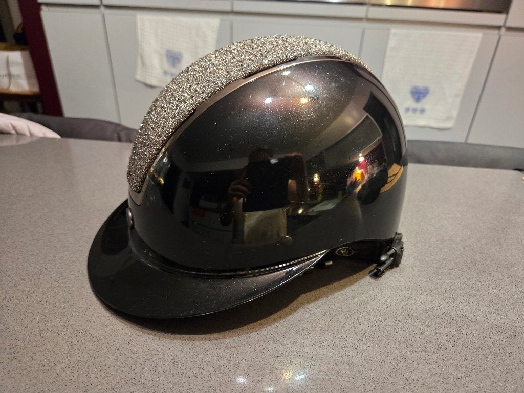 Rijhelm BR, maat 52-54, Dieren en Toebehoren, Ophalen, Zo goed als nieuw, Recreatie, Cap