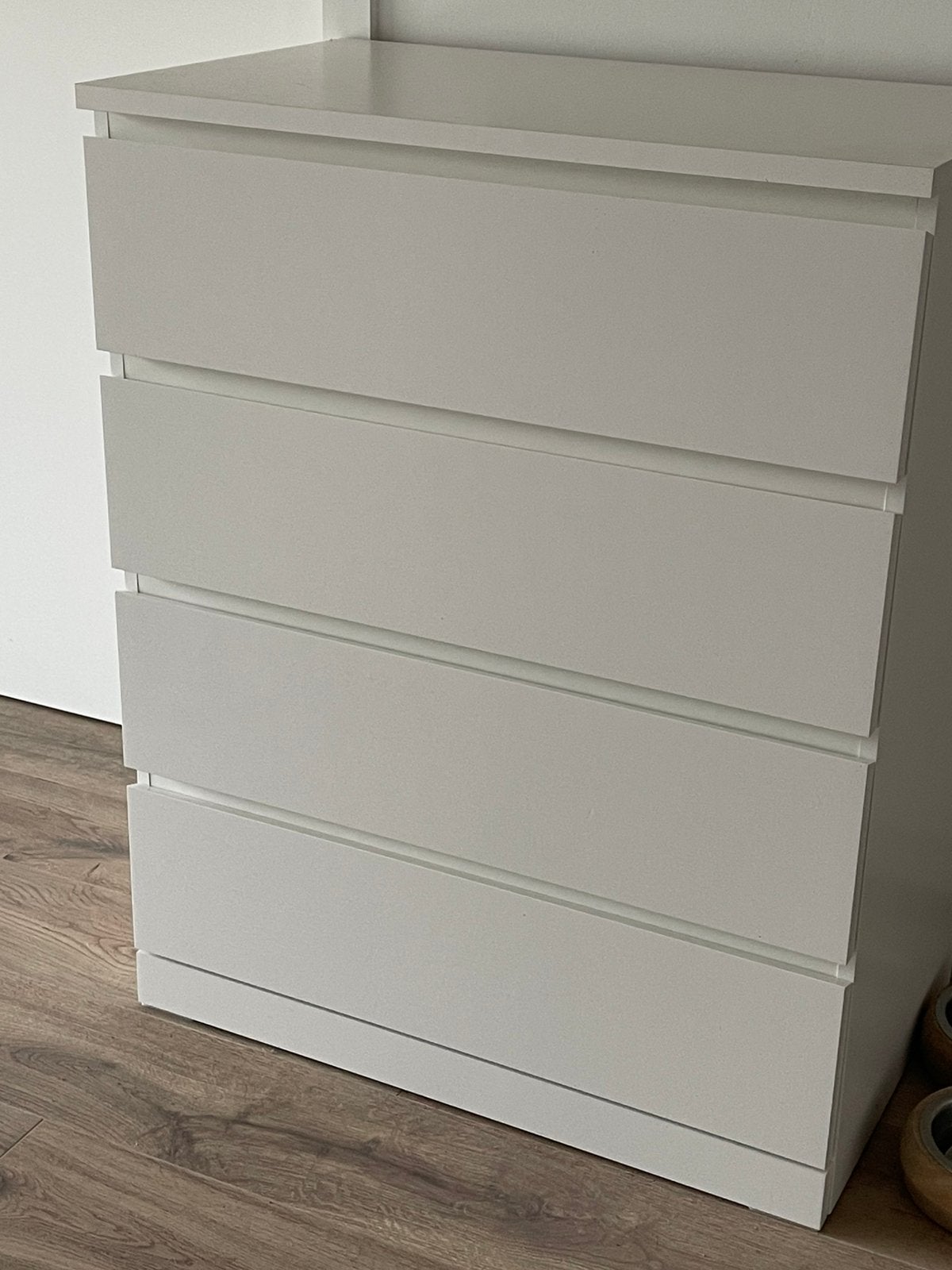 Ladenkast Ikea Malm, wit, Huis en Inrichting, Ophalen, Zo goed als nieuw