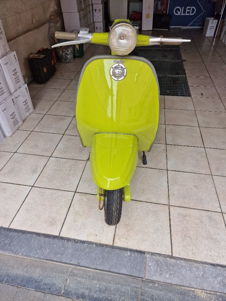 Lambretta j50 de luxe, Enlèvement