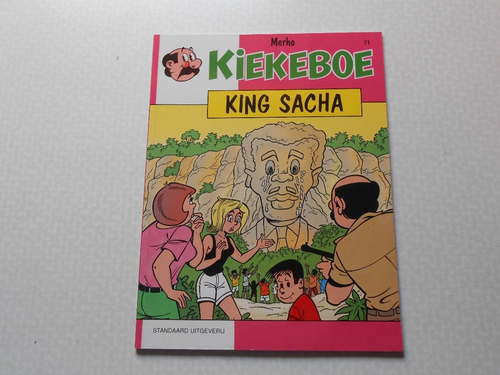 kiekeboe 71 King Sacha 1997 1 ste druk., Eén stripboek, Merho, Nieuw, Ophalen of Verzenden