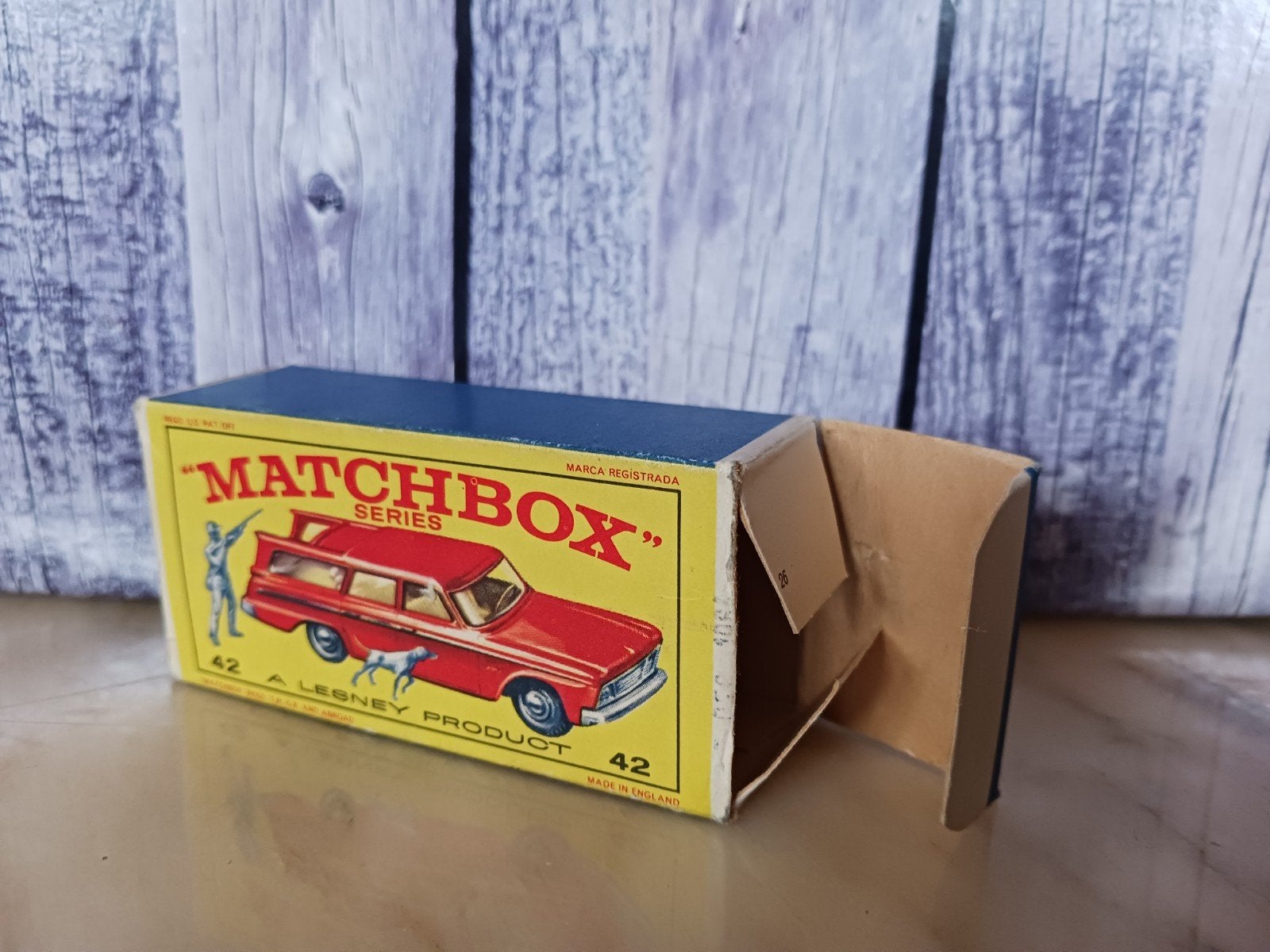 Matchbox  leeg doosje, Hobby en Vrije tijd, Ophalen of Verzenden, Matchbox