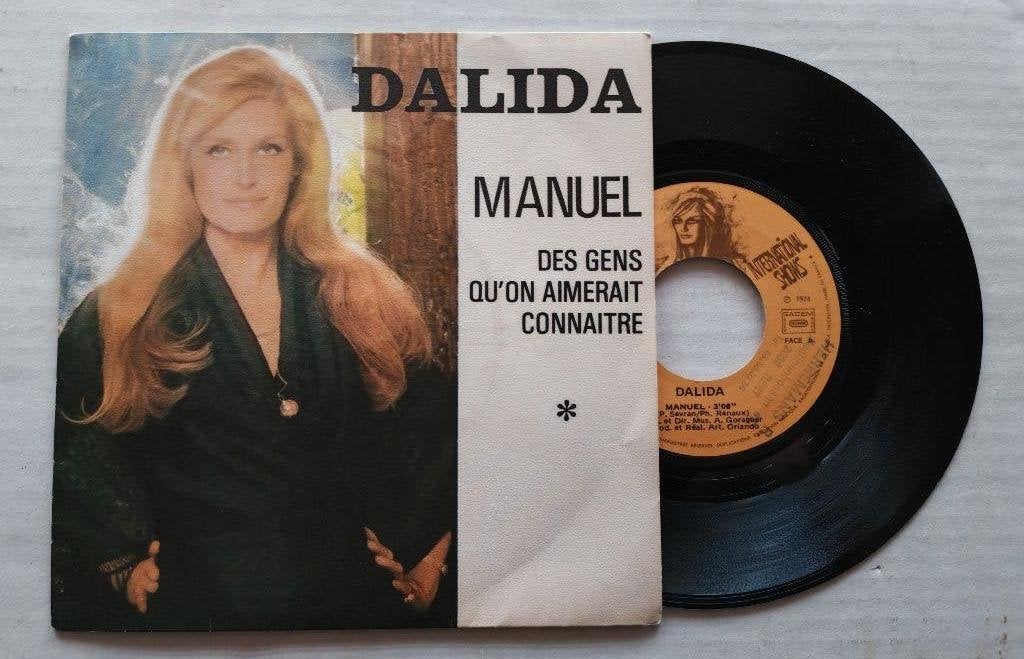 DALIDA - Manuel (45t), Ophalen of Verzenden, Zo goed als nieuw, 7 inch, Pop