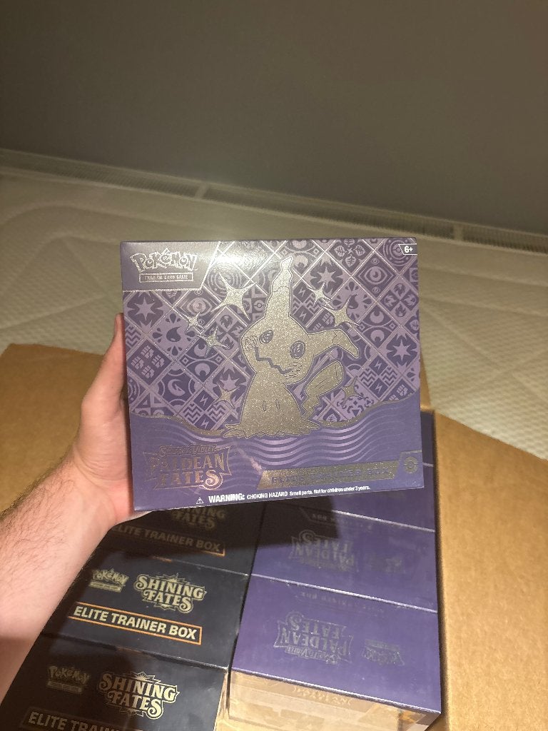Paldean Fates ETB (5 stuks beschikbaar), Ophalen, Nieuw, Boosterbox, Foil