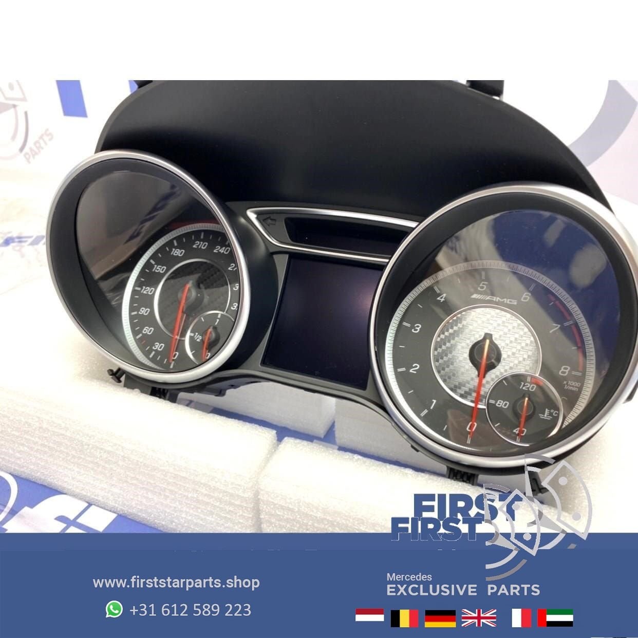 W117 CLA Facelift 45 AMG tellerklok Mercedes 2013-2019 origi, Auto-onderdelen, Gebruikt, -, Ophalen of Verzenden, -