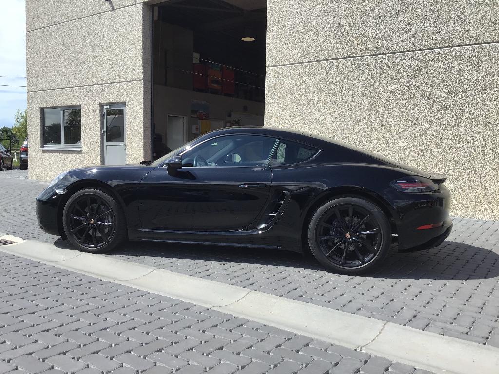 Porsche Cayman, Auto's, Euro 6, Handgeschakeld, 2000 cc, Zwart