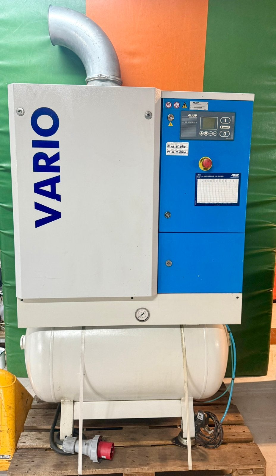 compresseur à vis professionnel compact ALUP Vario TR15, Bricolage & Construction, Réduction de bruit, Comme neuf, Enlèvement