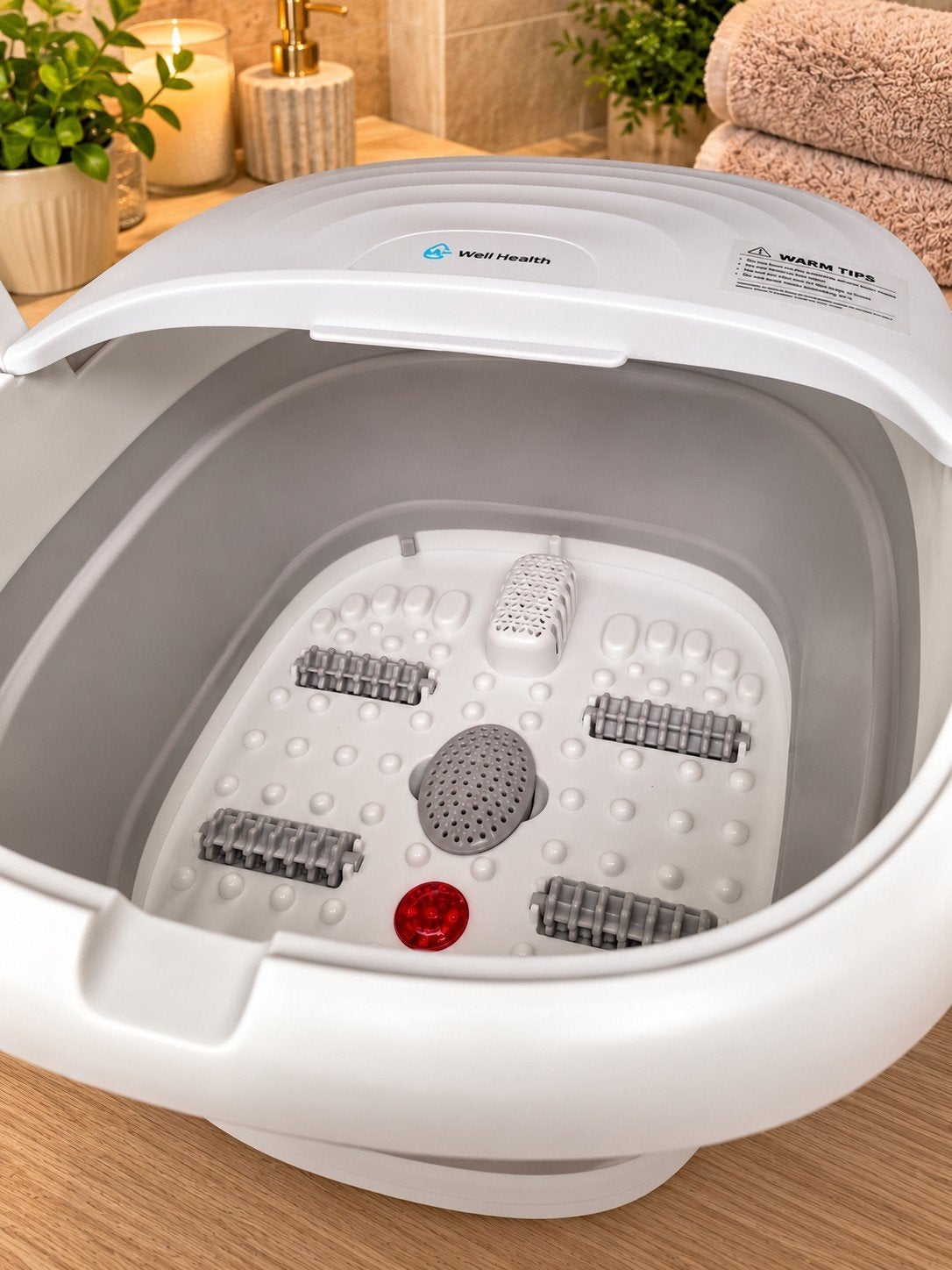 Well Health opvouwbaar voetenbad – nieuw
Elektrisch voe, Sport en Fitness, Ophalen