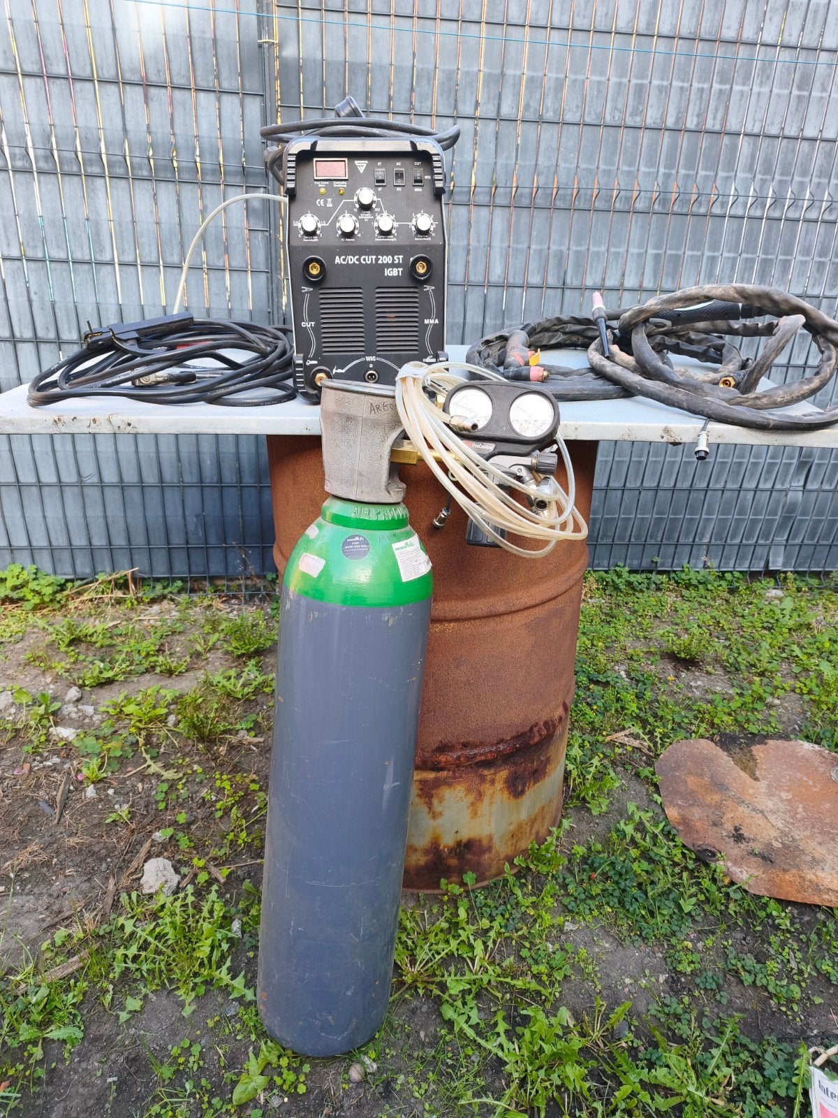 TIG ac DC plasma 200, Enlèvement, Utilisé, 150 à 250 ampères, Tig