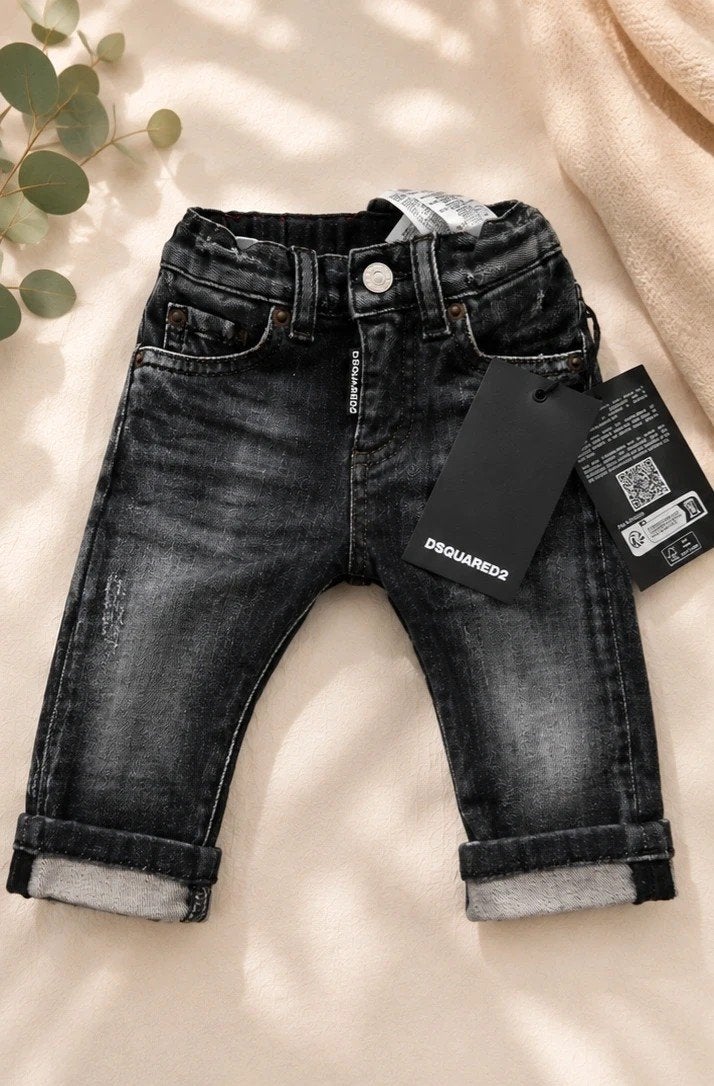 Jeans DSQUARED2 pour bébés et enfants noir - neuf avec étiqu, Garçon, Enlèvement ou Envoi, Dsquared2, Pantalon