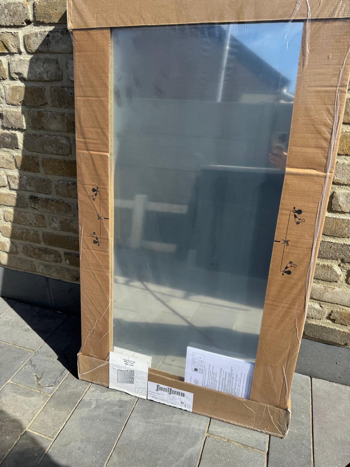 Miroir / Spiegel Sanijura Pure 120 x 65 cm – Neuf / Nieuw, Enlèvement, Neuf