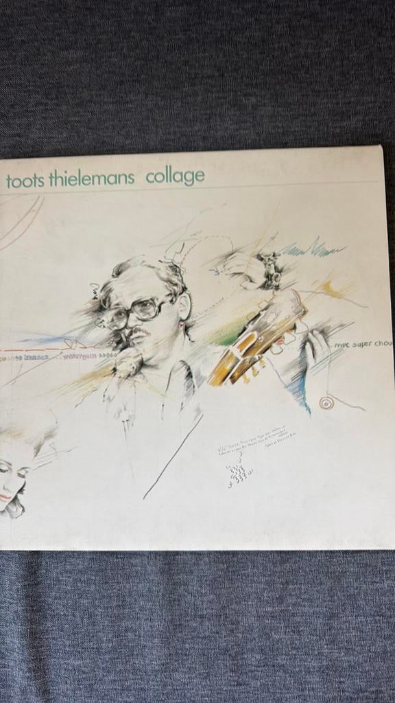 Toots Thielemans : collage, Ophalen of Verzenden, Gebruikt