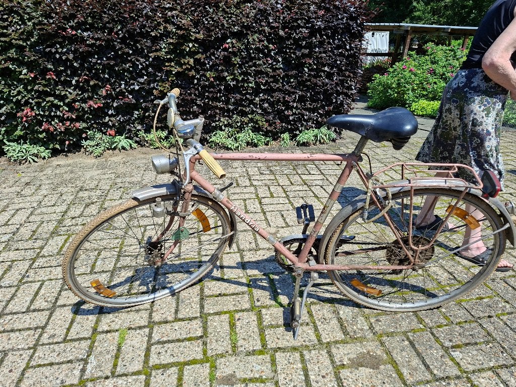 Flandria roze mannenfiets, Vélos & Vélomoteurs, Vélos | Hommes | Vélos pour homme, Utilisé, Autres marques, 57 à 61 cm, Vitesses