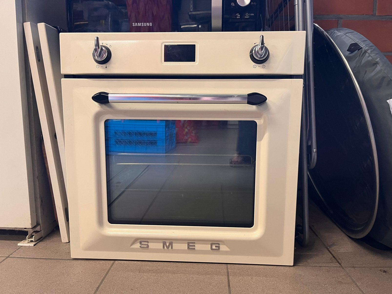 Smeg heteluchtoven zelfreinigend, Elektronische apparatuur, Ovens, Ophalen, Gebruikt, Smeg, Hete lucht