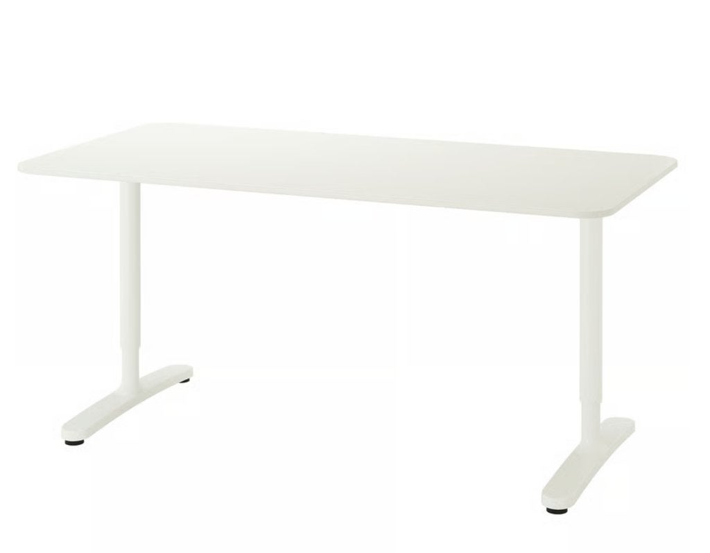 bureau 3 stuks beschikbaar, 160 cm, Bureau d'ordinateur, Goulotte de câbles, Comme neuf