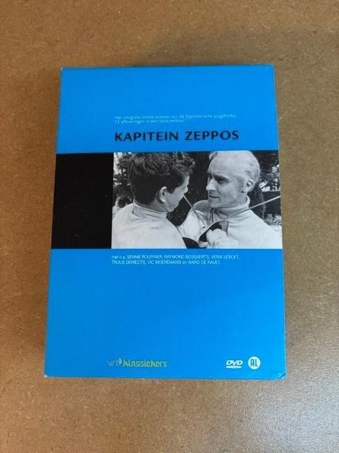 Verzamelbox VRT klassiekers op DVD - Kapitein Zeppos, Action et Aventure, Tous les âges, Comme neuf, Enlèvement