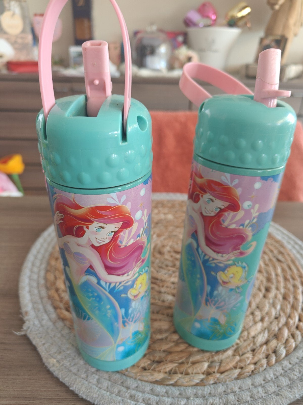 Waterflessen Disneyland Parijs, Ophalen