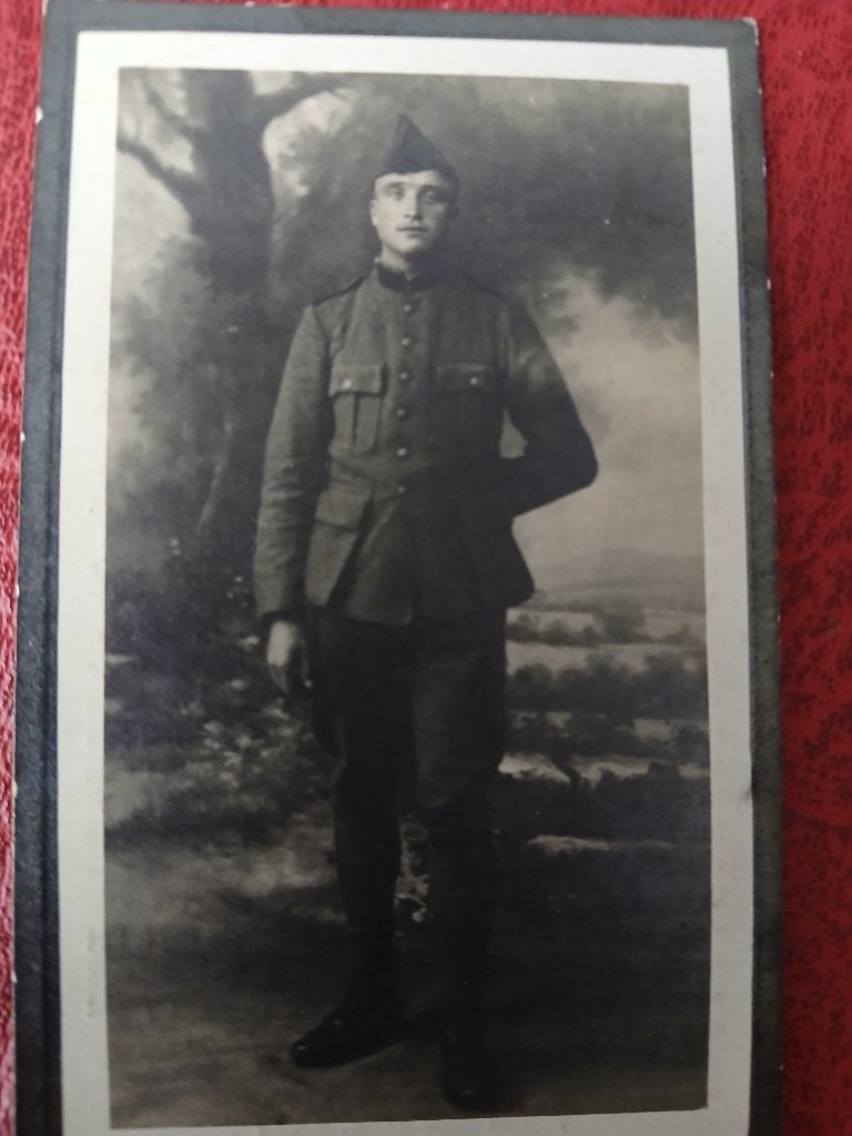 gestorven op het veld van eer 1918, Collections, Images pieuses & Faire-part, Enlèvement ou Envoi, Image pieuse