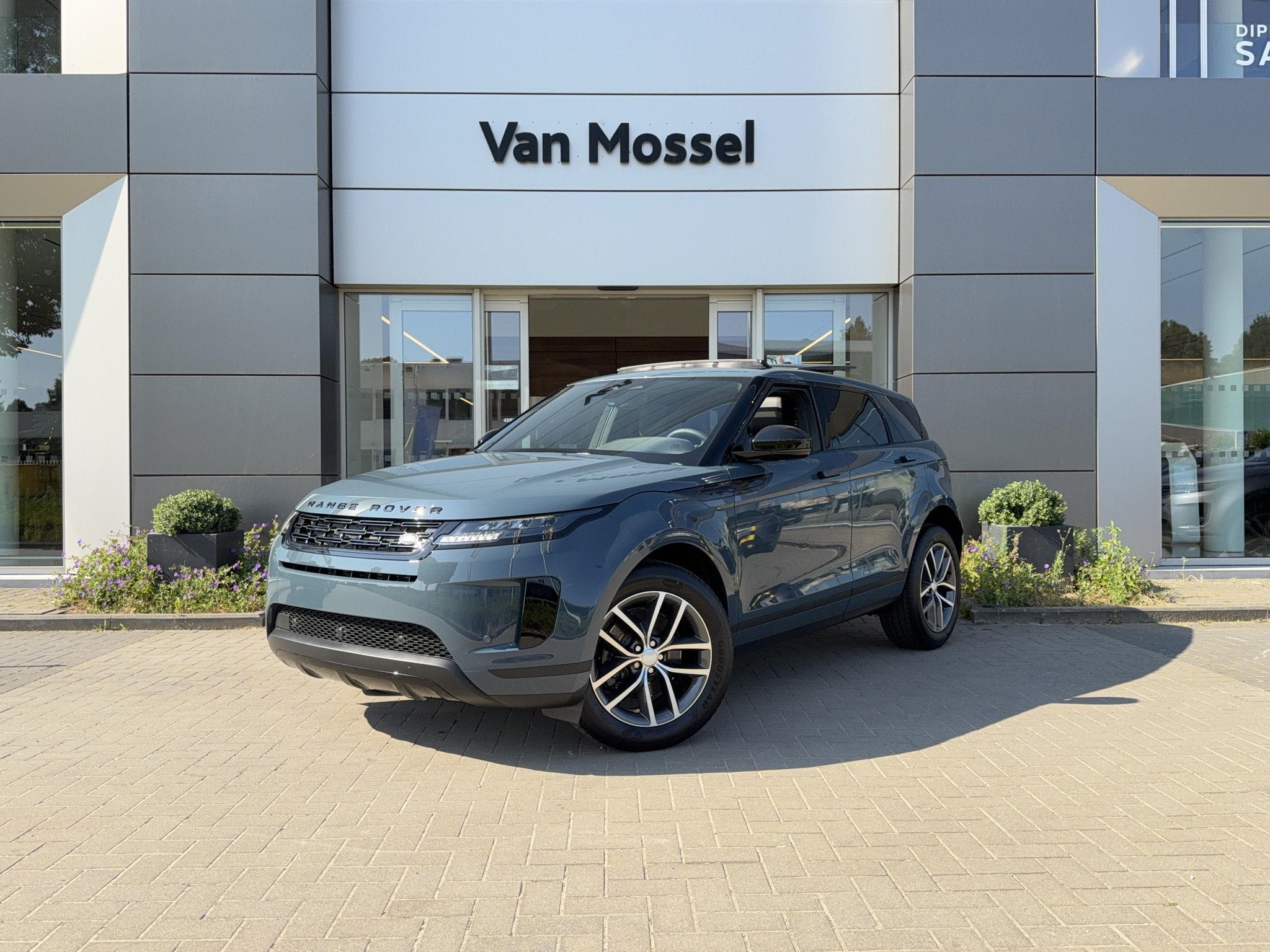 Land Rover Range Rover Evoque P160 S FWD Auto. 26.5MY, Zwart, 1495 cc, Blauw, Leder