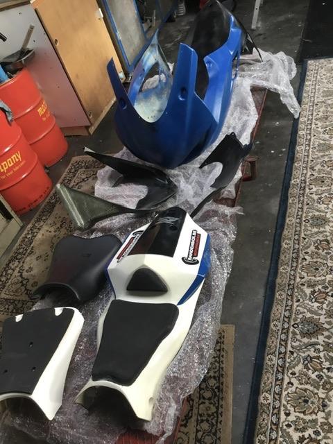 Racekuip Suzuki gsxr 600/750 bj.2011, Motoren, Ophalen, Gebruikt