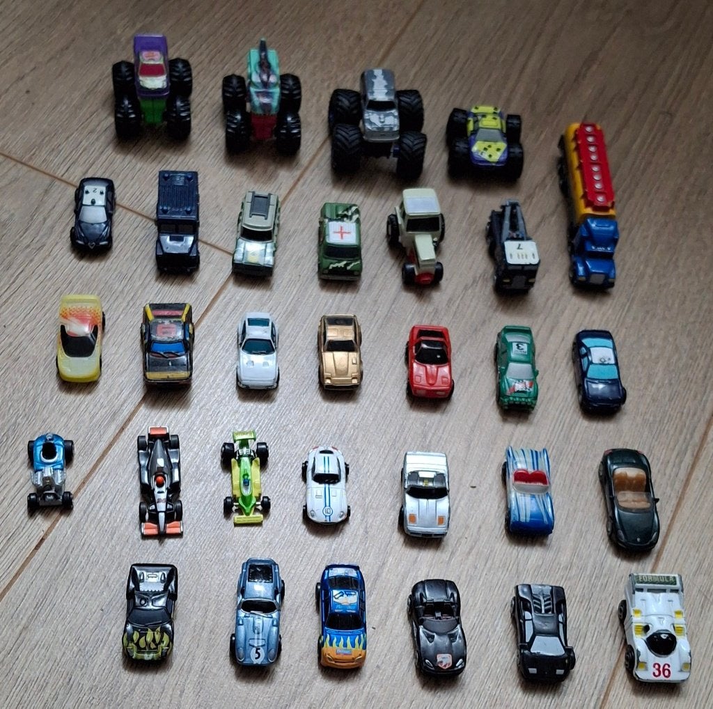 31 micromachines MINI CAR race prestige 4X4 corvette, Ophalen of Verzenden, Gebruikt