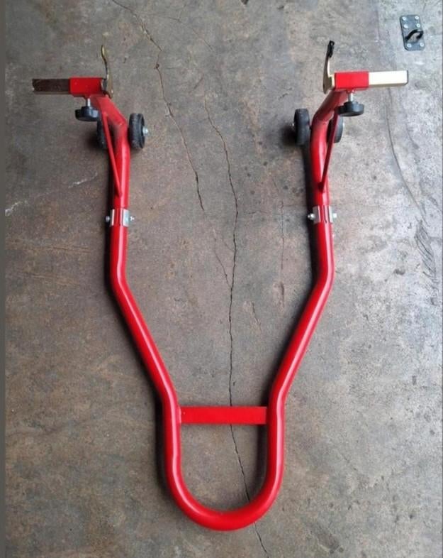 Lève moto pour diabolo, Enlèvement