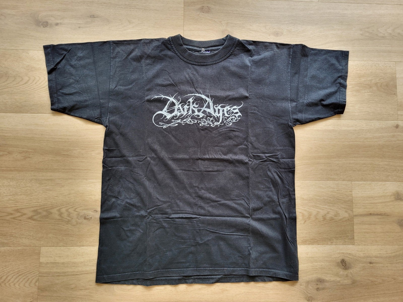 T-Shirt Dark ages- hail to the metal of death, Ophalen of Verzenden