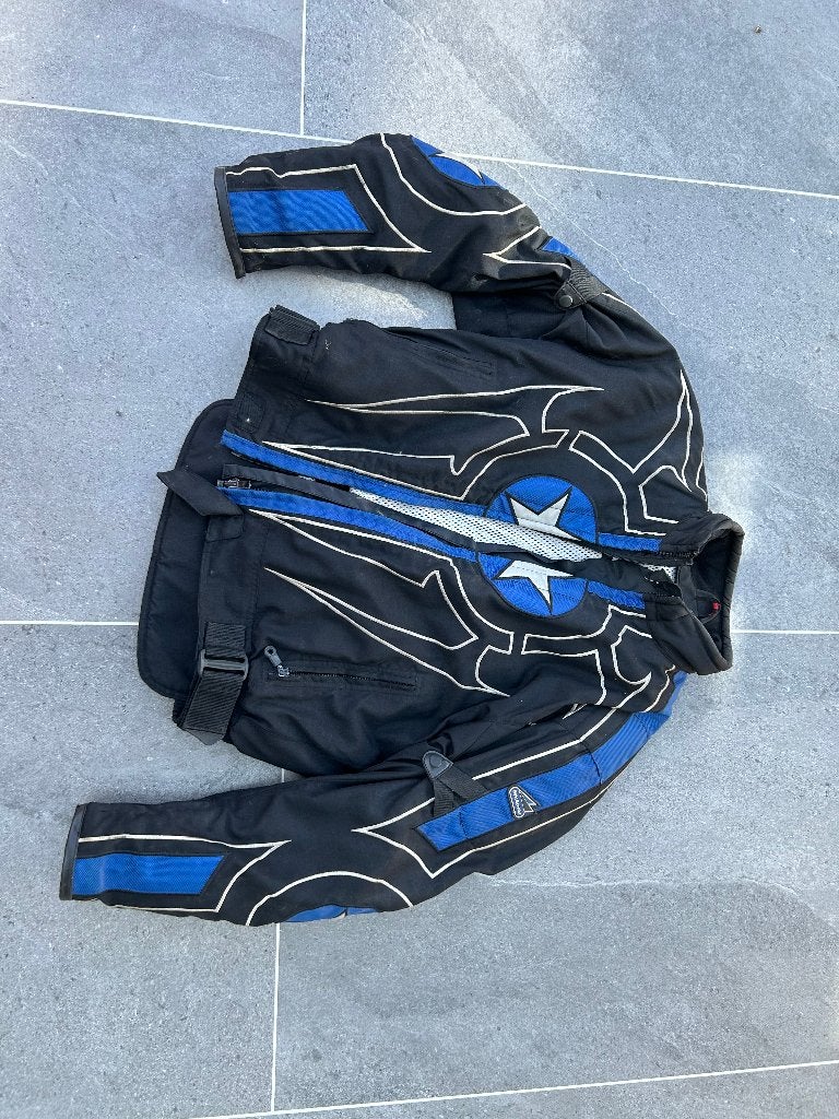 Motorjas Hein Gericke, Motoren, Ophalen, Tweedehands, Jas | textiel, Hein gericke