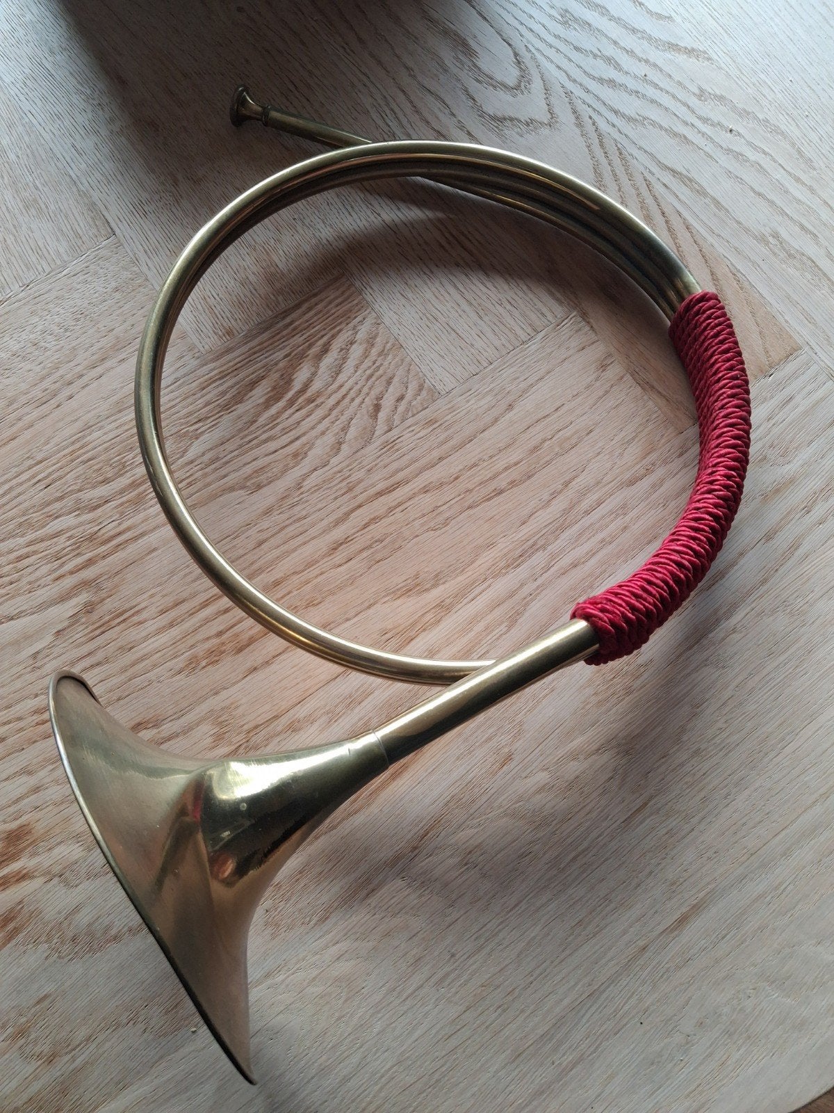 mooie oude jachthoorn, Ophalen