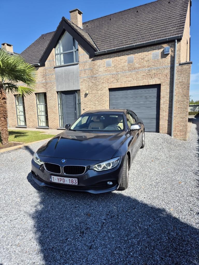 BMW 420D (163PK) Coupé BJ 2014 Euro6 210000km Chaîne N., Cuir, 2 portes, Particulier, Brun