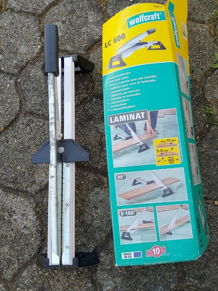 Laminaatsnijder, Bricolage & Construction, Outillage | Outillage à main, Enlèvement, Comme neuf, Autres types, Autres marques