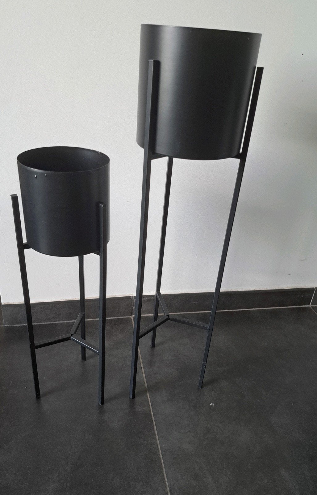 twee x plantenstandaard rond set, Tuin en Terras, Ophalen