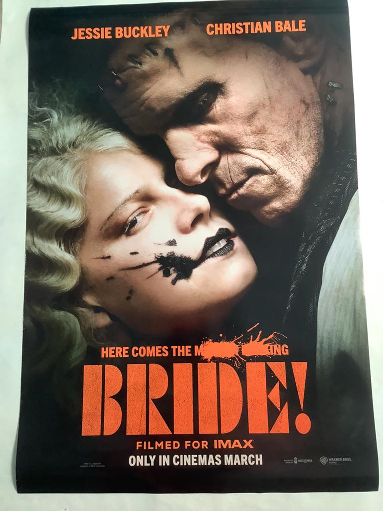 BRIDE    USA  FILMPOSTER   68-101 cm double sided, Verzamelen, Posters, Ophalen of Verzenden, Zo goed als nieuw
