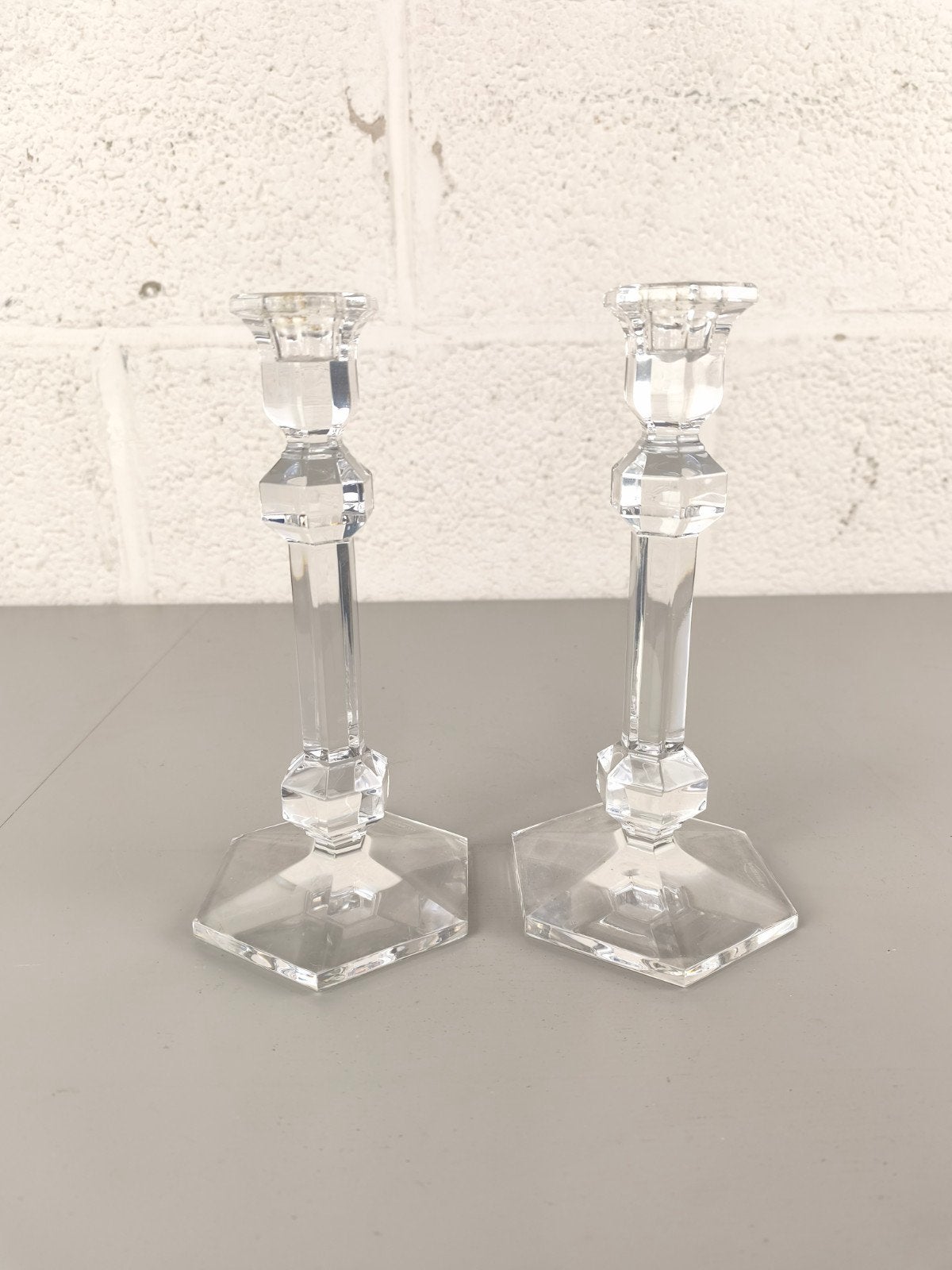 duo val Saint Lambert kandelaars, Ophalen of Verzenden, ., ., .