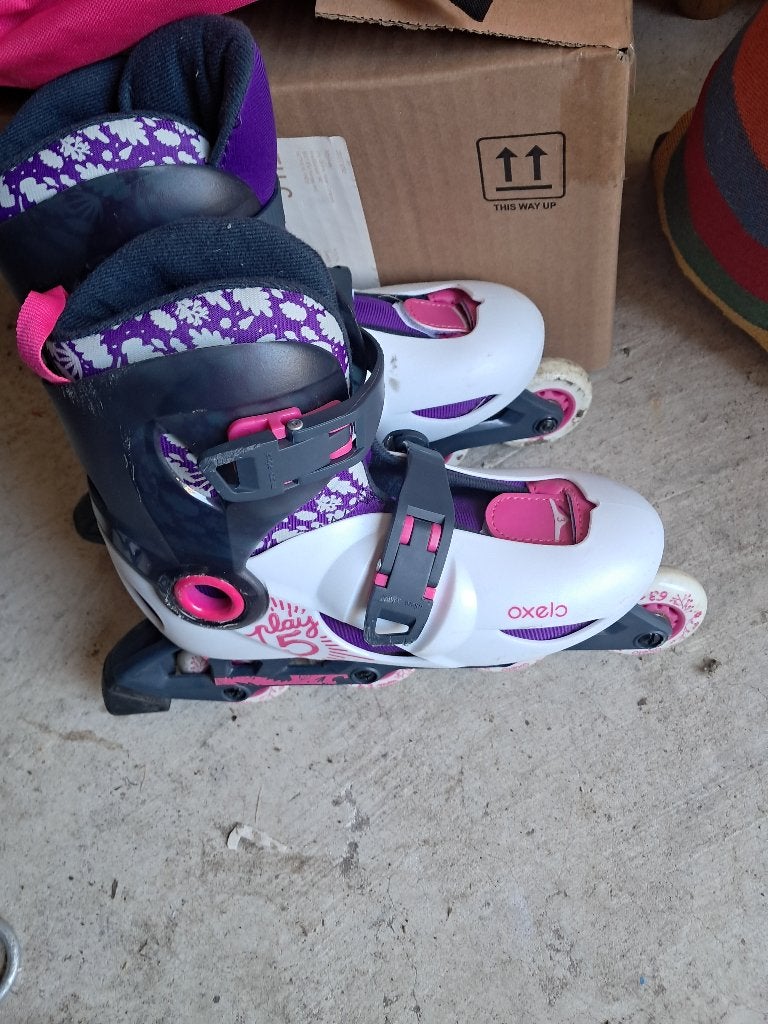Inlineskates verstelbaar 32 tot 34, Ophalen, Kinderen, Verstelbaar, Gebruikt